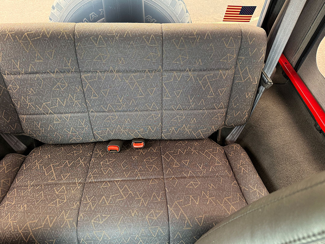 Back seat