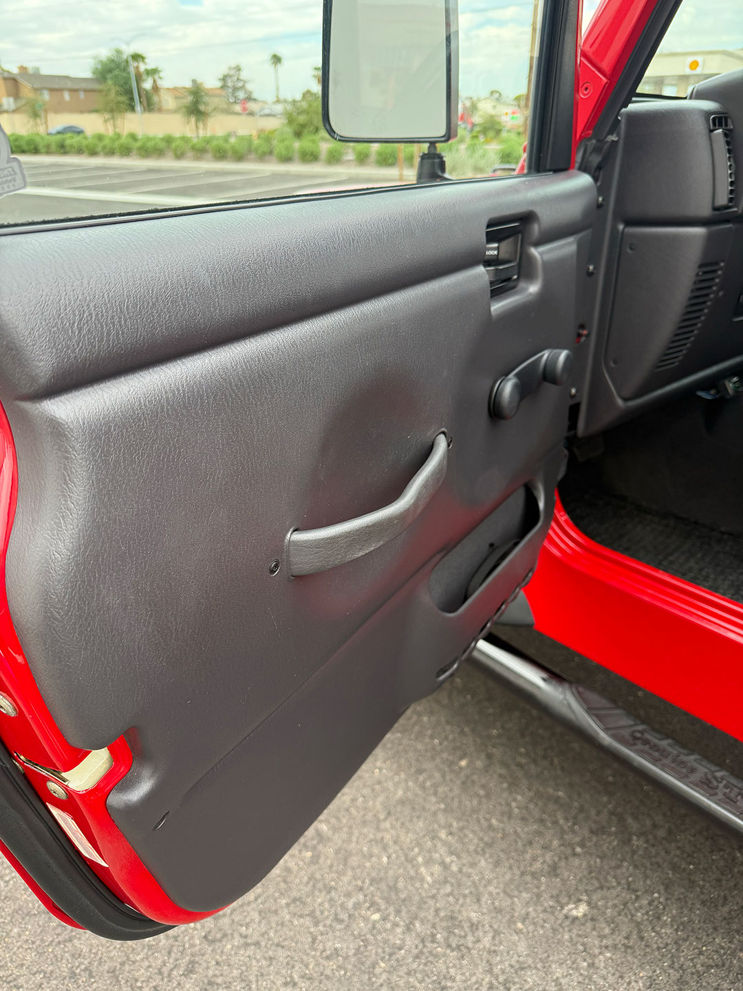 Driver door