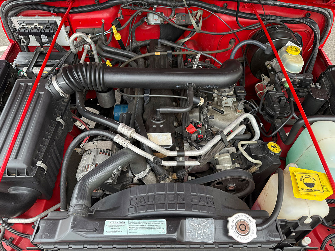Engine bay 1