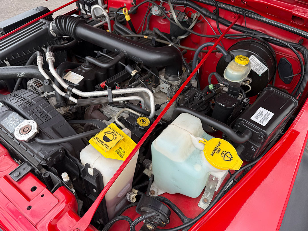 Engine bay 2